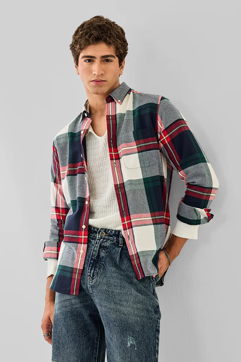 Light Weight Flannel Plaid Shirt