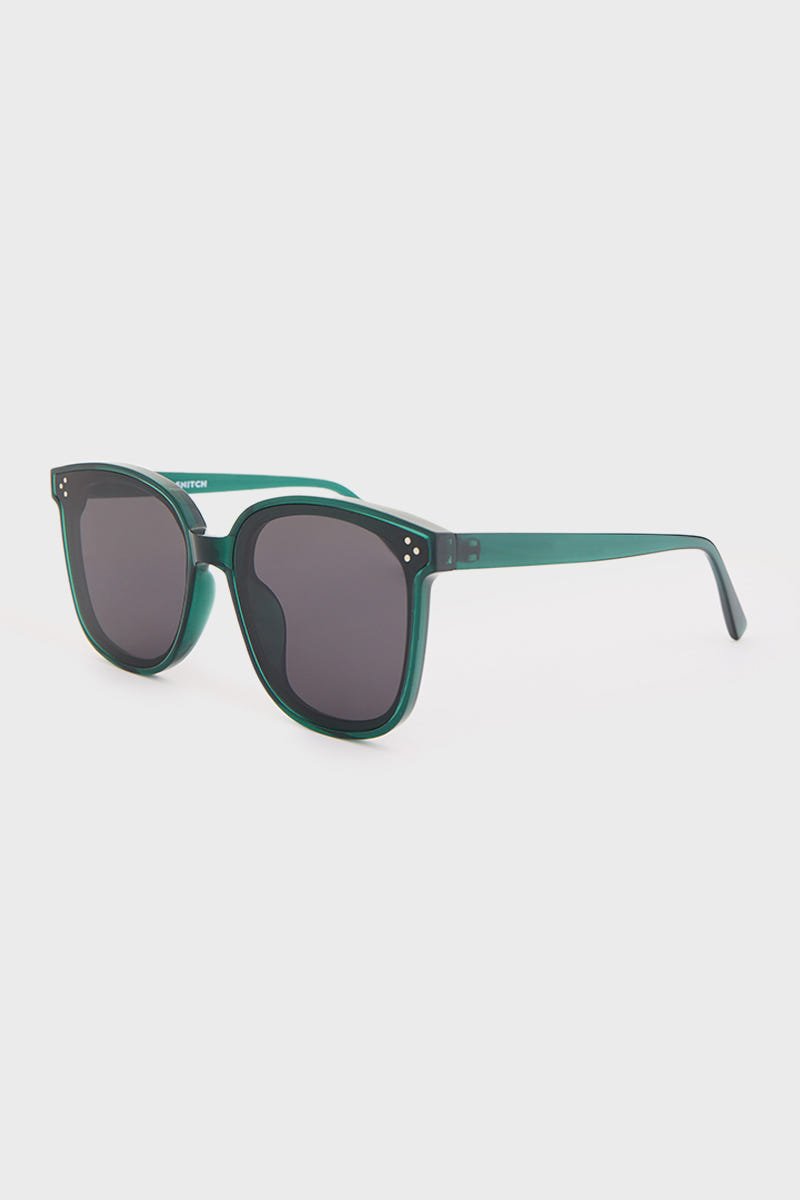 Green Oversized Sunglasses