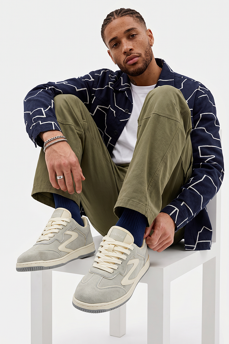 Shyft Low Top Grey Sneakers